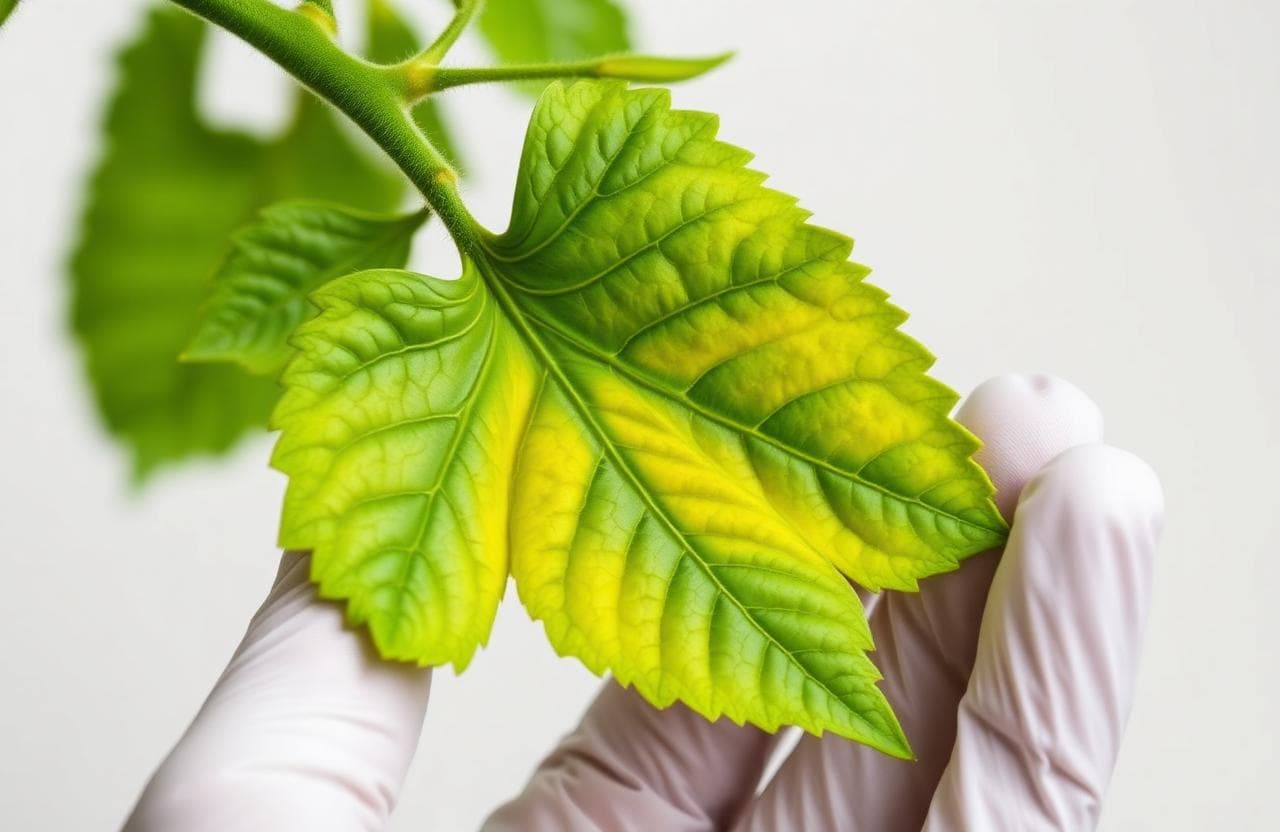 Reading a Nutrient Deficiency Chart Like a Plant Doctor