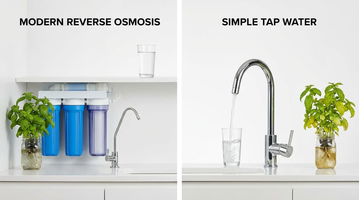 Reverse Osmosis (RO) vs. Tap Water for Hydroponics