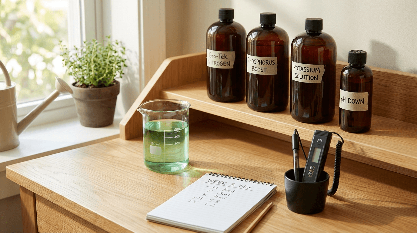 How to Make Your Own DIY Hydroponic Nutrient Solution