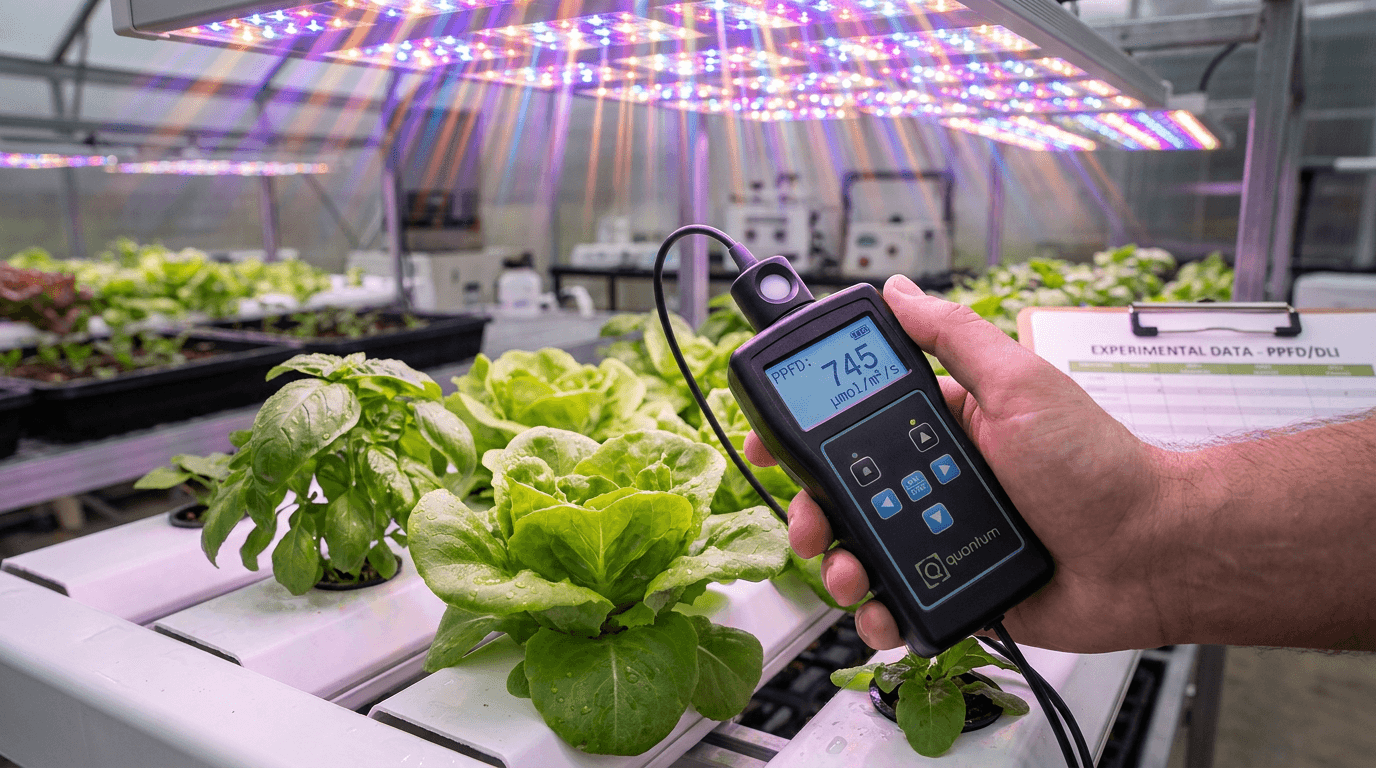 PPFD and PAR Explained: How to Measure Light for Plants