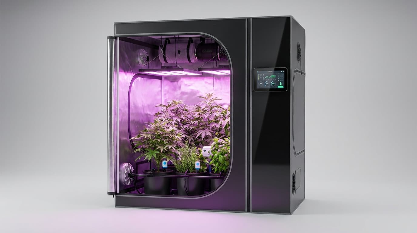 Top 10 Smart Grow Tents for Automated Farming