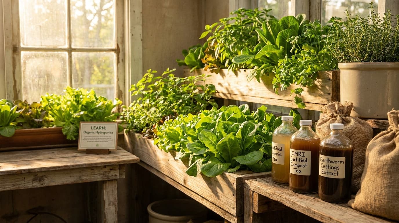 Organic Hydroponics: Is it Actually Possible?