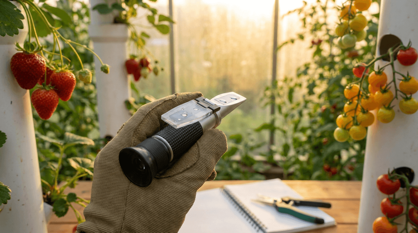 The Secret to Sweet Hydroponic Fruits: Brix Levels