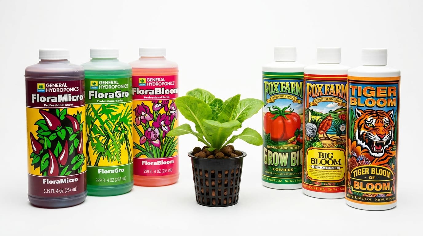 Best Nutrient Brands for Beginners: General Hydroponics vs. Fox Farm