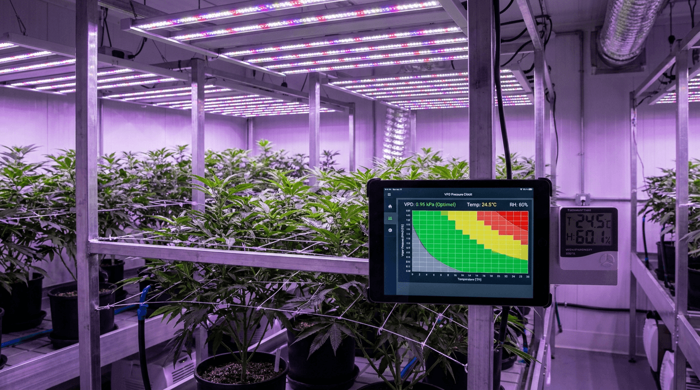 VPD Calculator & Interactive Chart for Indoor Growers