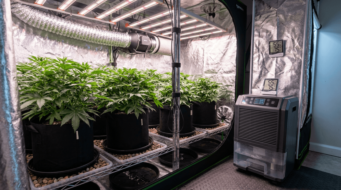 Controlling Humidity in Grow Tents: Best Dehumidifiers