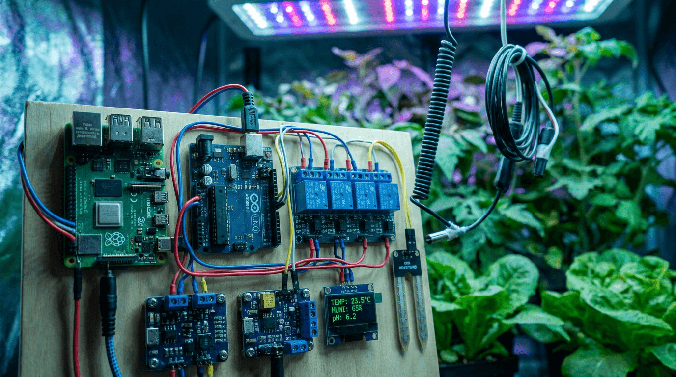 Automating Your Grow Room with Raspberry Pi or Arduino