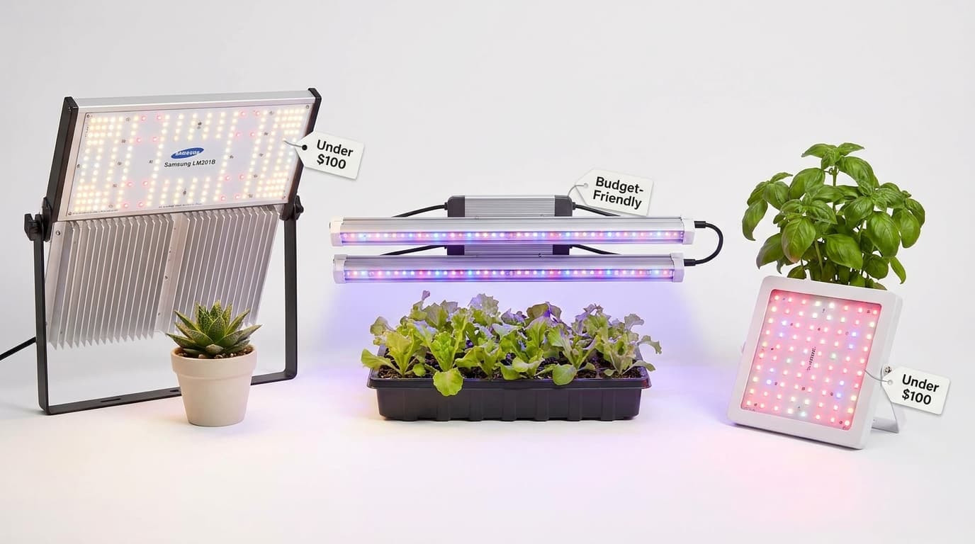 Best Budget Grow Lights (Under $100)