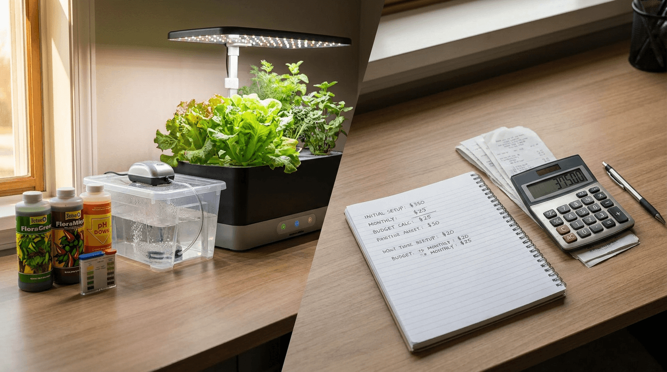 The Cost of Hydroponics: Initial Setup vs. Monthly Expenses