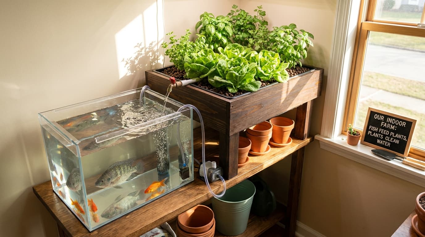 Aquaponics for Beginners: Combining Fish and Plants