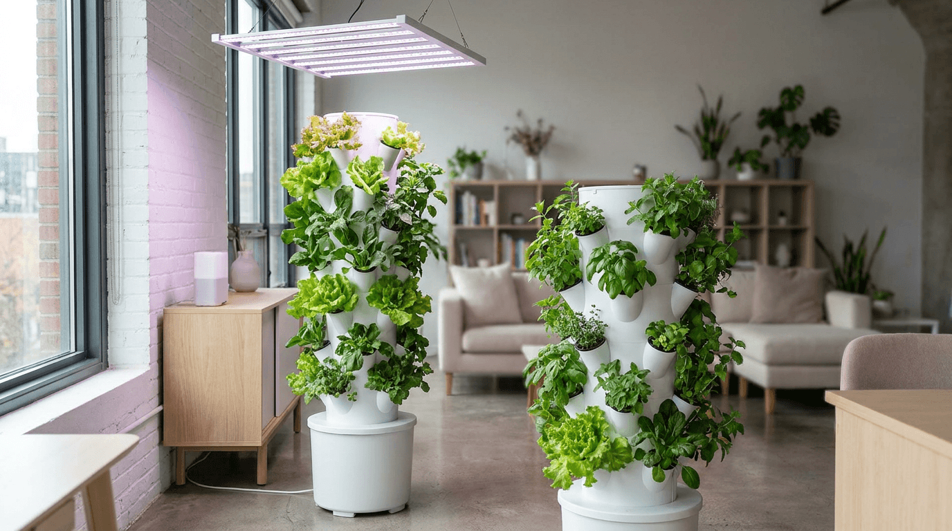 How to Build a Vertical Hydroponic Tower for Small Spaces