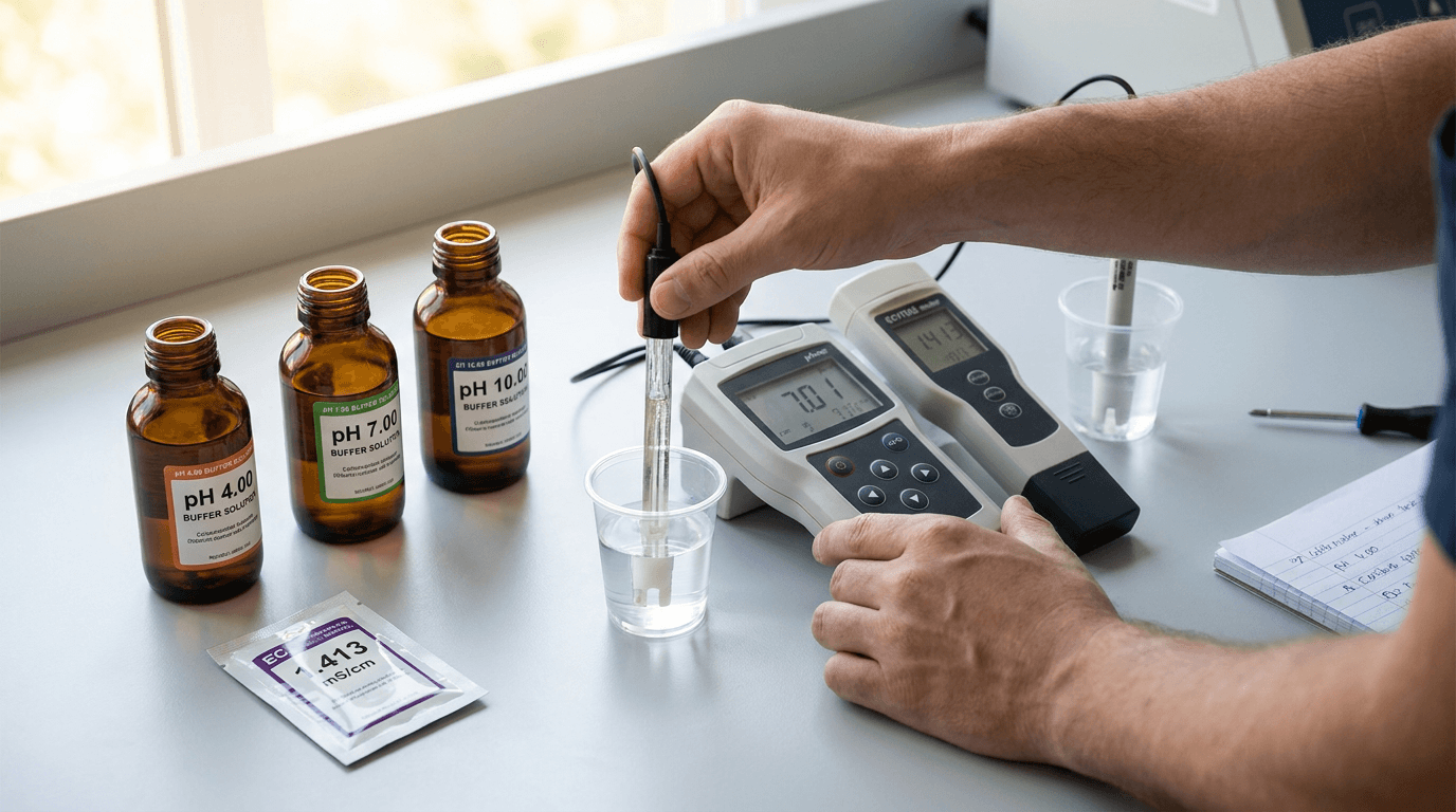 How to Calibrate Your pH and EC Meters Properly
