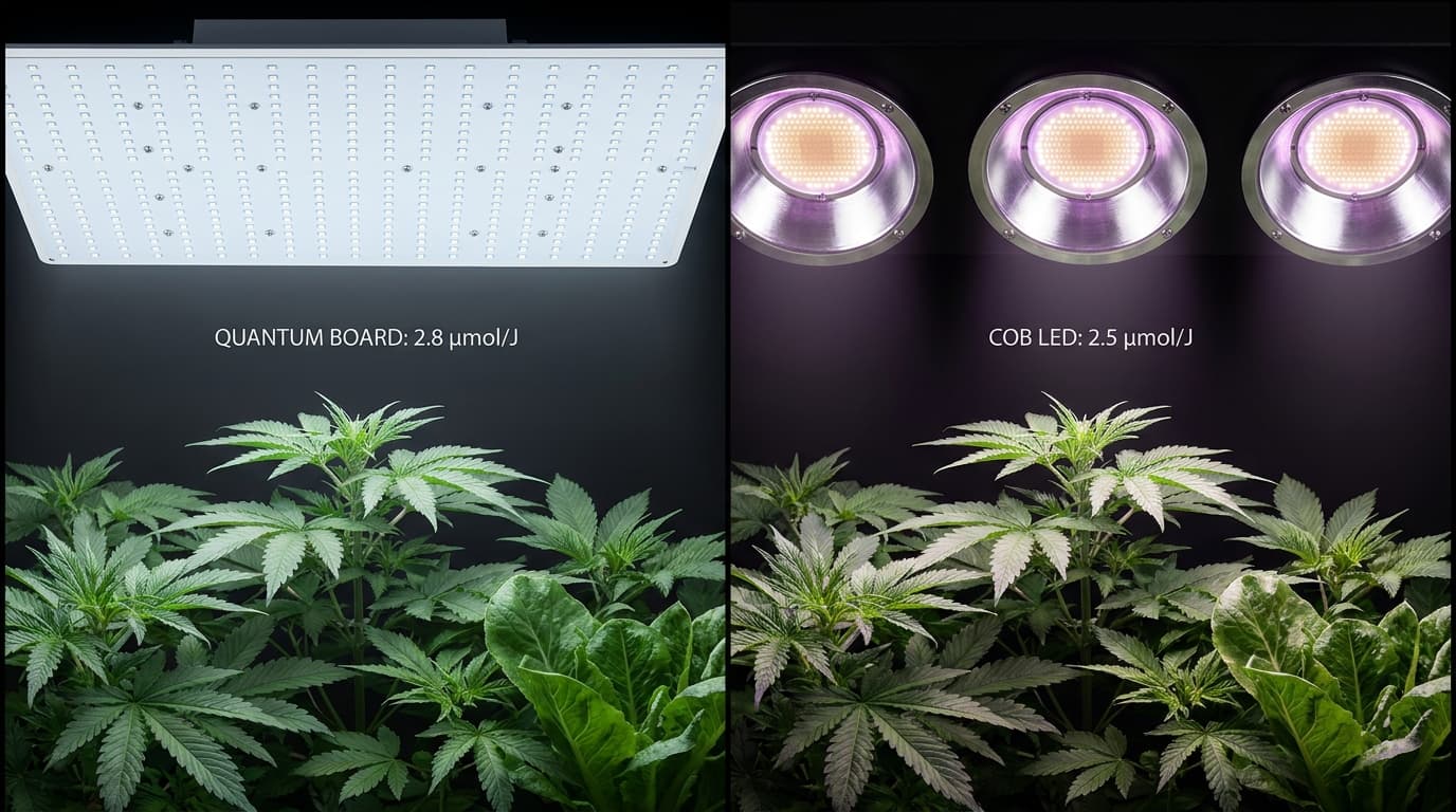 Quantum Boards vs. COB LEDs: Which is More Efficient?